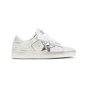Golden Goose Distressed Leather Low-Top Sneakers With Star Detail - NWT